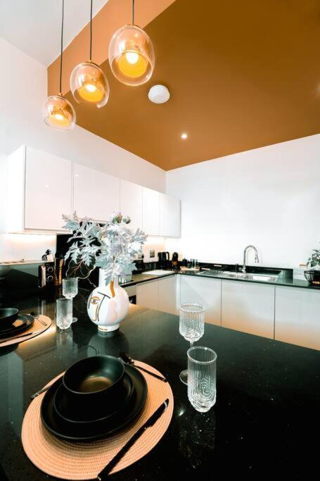 فيلا Dusk House - B'Ham Jq Townhouse برمنغهام المظهر الخارجي الصورة